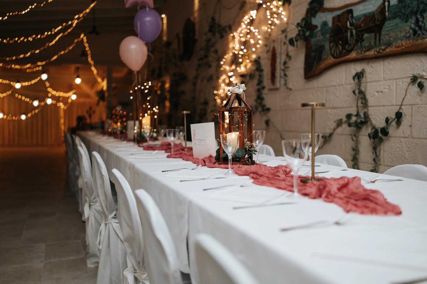 Dettagli e allestimenti per una festa in Masseria