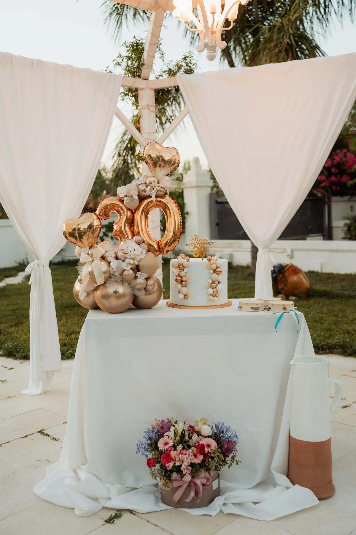 Dettagli e allestimenti per una festa in Masseria