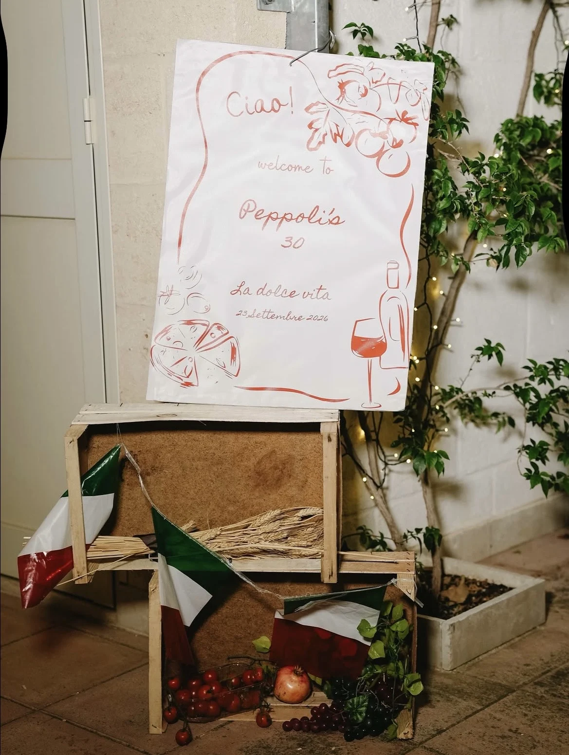 Dettagli e allestimenti per una festa in Masseria