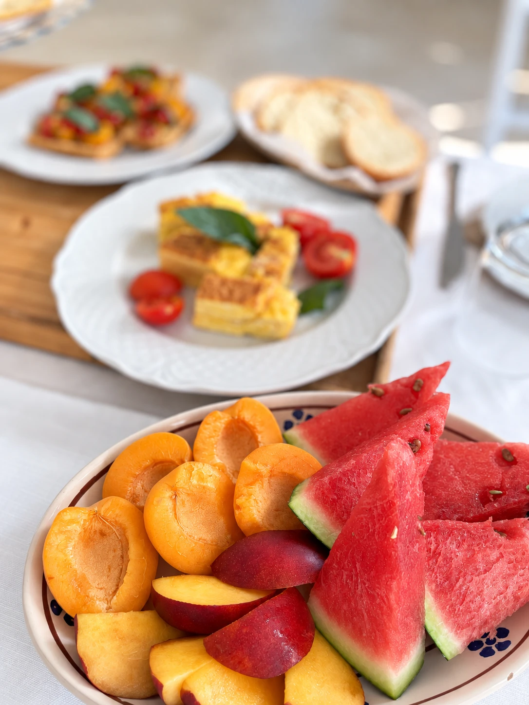 Frutta di stagione e sapori della Masseria